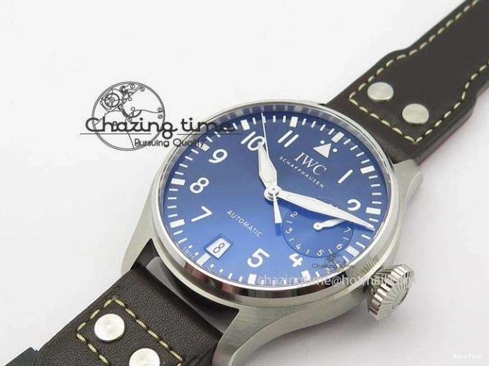 MIROTIME 0718 EasyCare Big Pilot Real PR IW500916 2016 “Le Petit Prince” ZF Best Edition On Brown Leather Strap A 7292